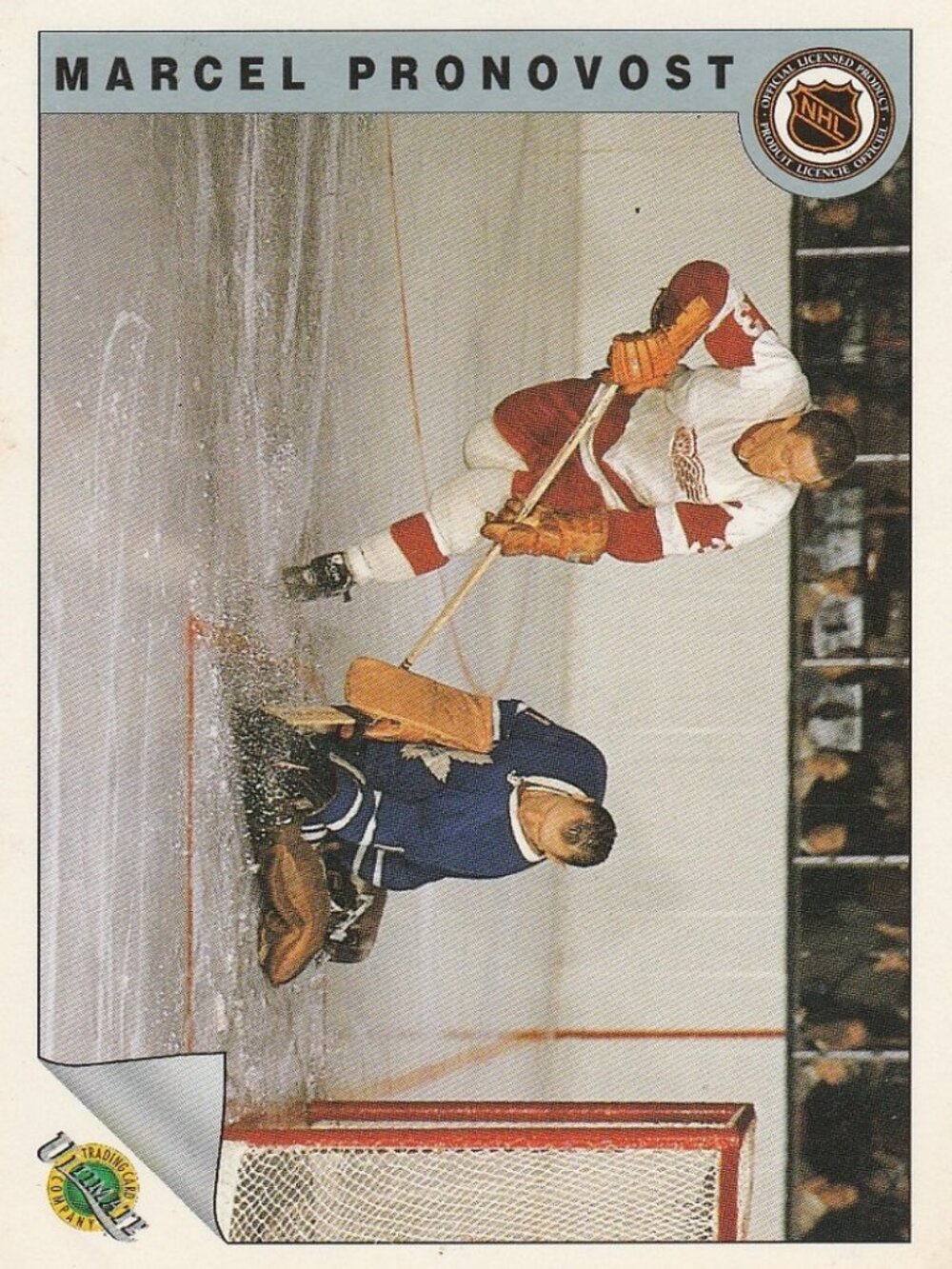 Marcel Pronovost - 1992 Ultimate Trading Card Company Original 6 NHL Hockey Card